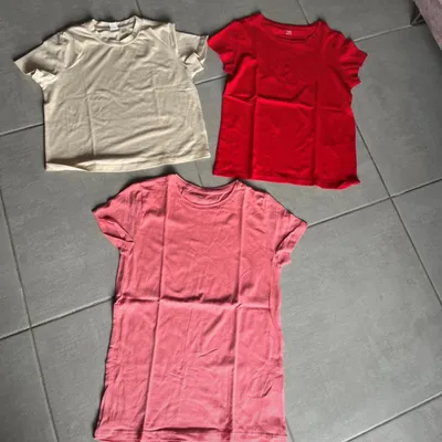 Lot tee shirt fille 